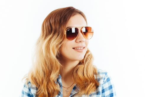 Ray Ban Aviator 3026brown-gold