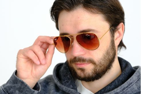 Ray Ban Aviator 3026brown-gold